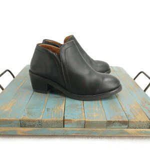 Xena Womens Gravity Vegan Safety Steel Toe Boots Size 8.5 Black Leather F2413-18